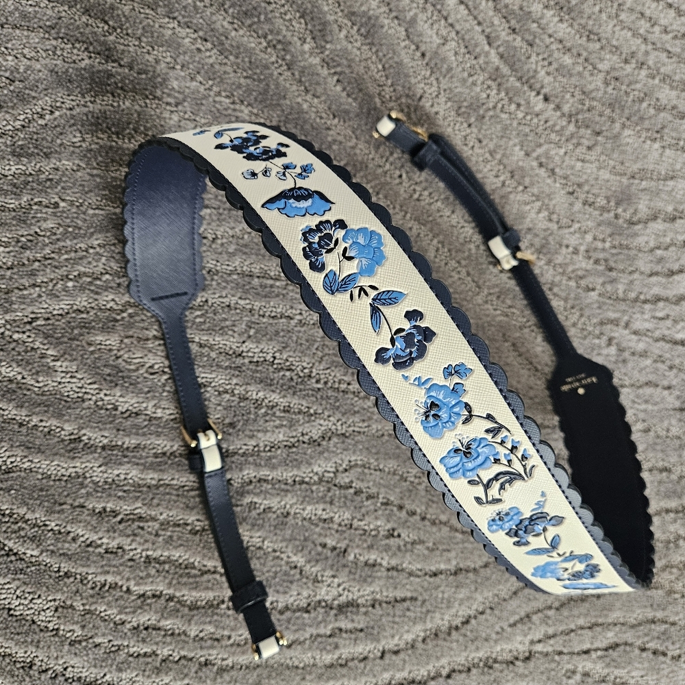 Kate Spade Floral Embroidered Crossbody Strap